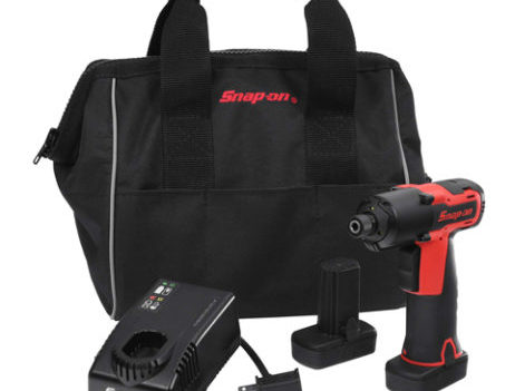 Snap-on cordless tools provide power in tight spaces