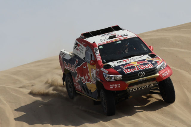 Toyota and Mini X-Raid Dakar Rally teams shod with custom BFGoodrich tires