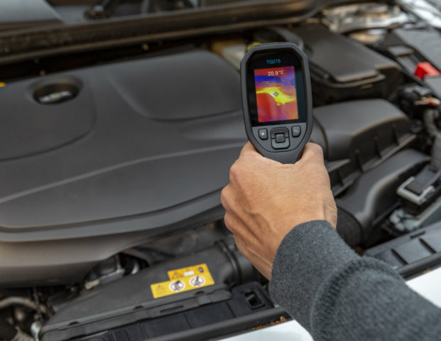 Thermal camera for automotive repair from FLIR