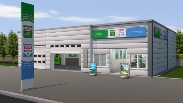 Bosch and Castrol partner on auto service shops