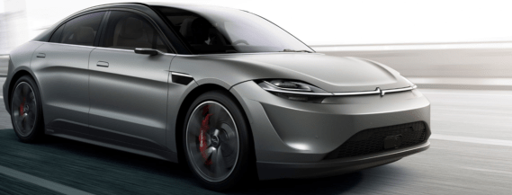 Sony built a car . . .