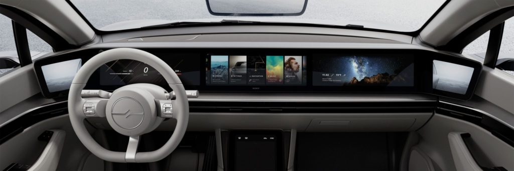 Sony Vision S panoramic display