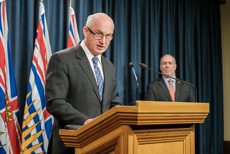 B.C. Minister of Public Safety and Solicitor General, Mike Farnworth