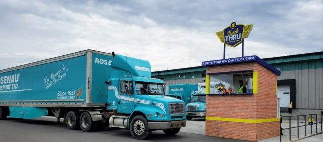 Fountain Tire creates truck-sized drive through