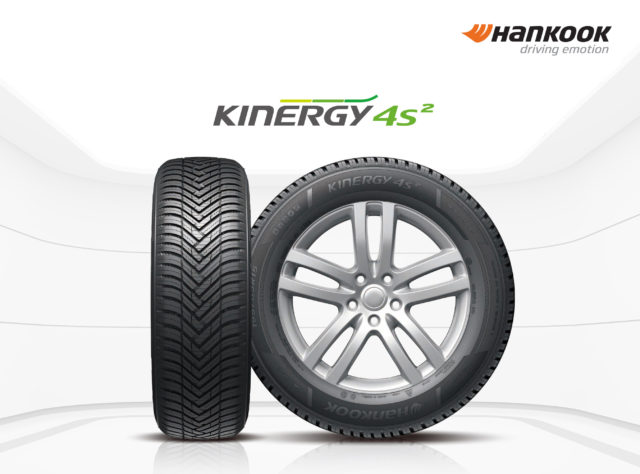 Hankook Tire has launched its all-weather Kinergy 4S2 in the North American market. The IF Design Award-winning Kinergy 4S2 features excellent dry, wet and snow performance complete with a Three-Peak Mountain Snowflake rating.